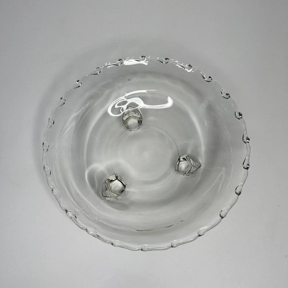 Fostoria Century Clear Glass‎ Footed Bon Bon Bowl Candy Dish 7